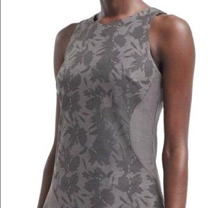 Banana Republic asymmetrical hem wool blend dress